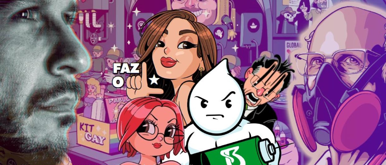 A arte de Cris Vector - Blog Farofeiros - CAPA
