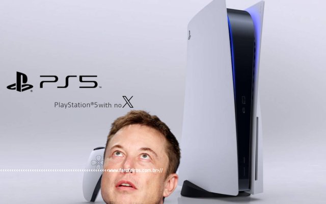 PlayStation sem Twitter - PS5 - Elon Musk - BLOG FAROFEIROS