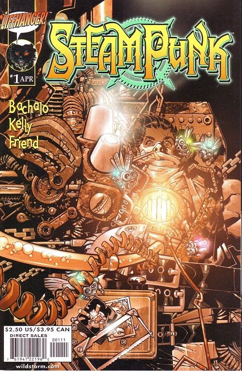 Steampunk #1 - Cliffhanger - Chris Bachalo - Joe Kelly - BLOG FAROFEIROS