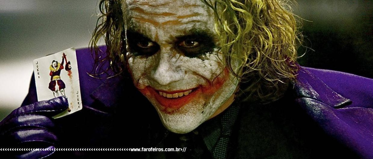 Heath Ledger - Coringa - Blog FAROFEIROS