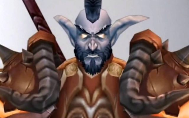 NIGHT ELF MOHAWK - World of Warcraft - Mr T - BA