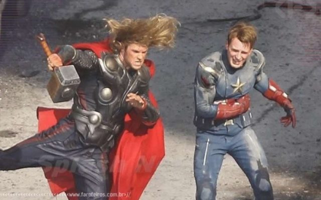 Bastidores de Os Vingadores - Marvel Studios - Blog Farofeiros