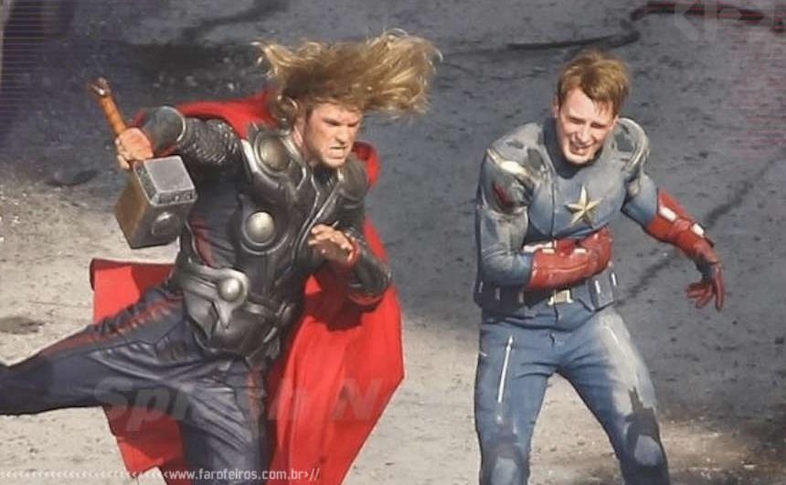 Bastidores de Os Vingadores - Marvel Studios - Blog Farofeiros