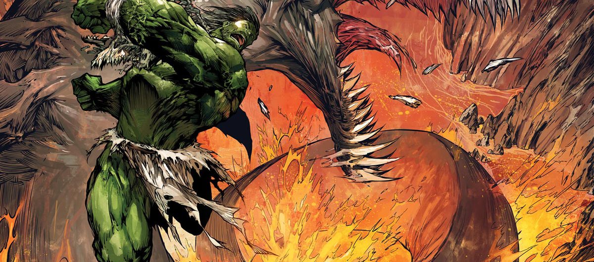 Hulk e Bruce separados - Marc Silvestri