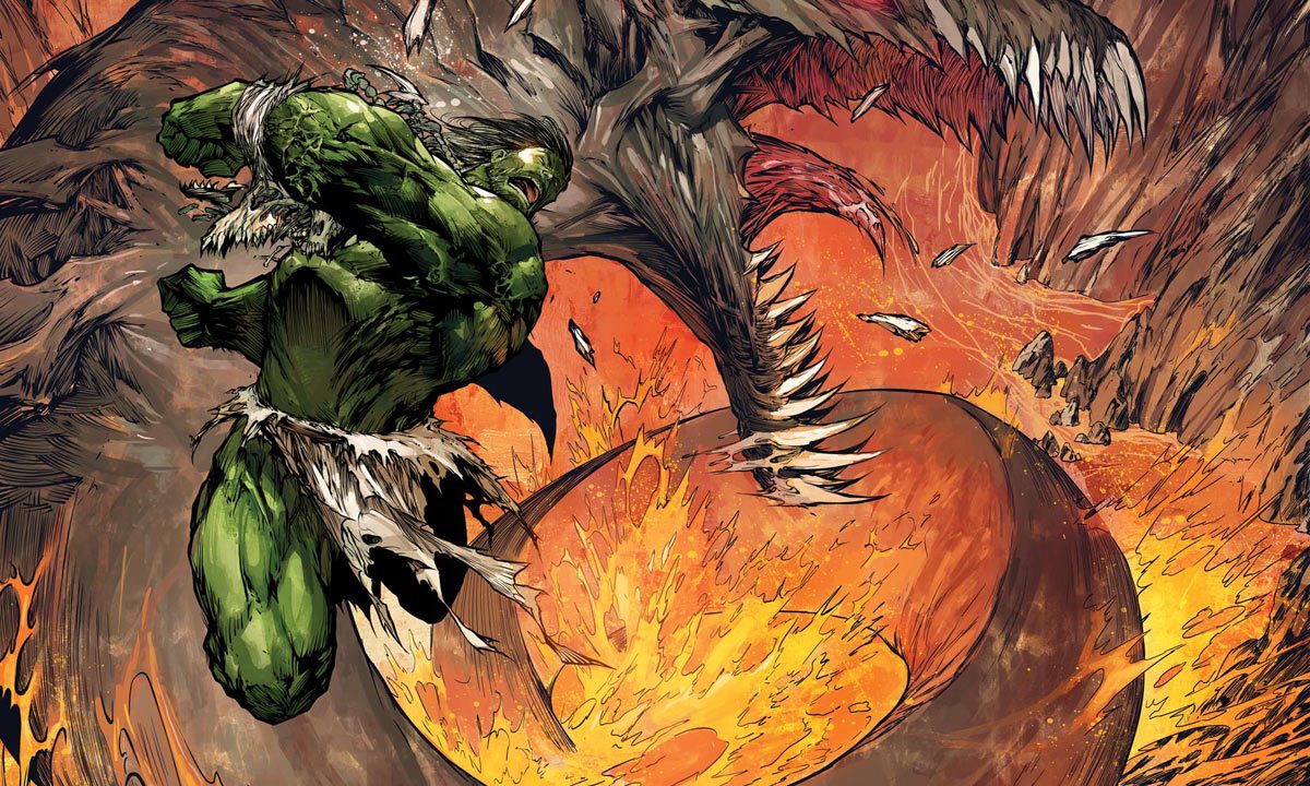 Hulk e Bruce separados - Marc Silvestri