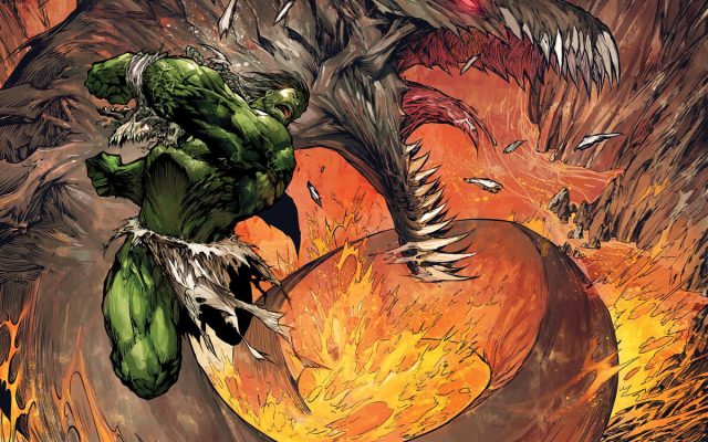 Hulk e Bruce separados - Marc Silvestri