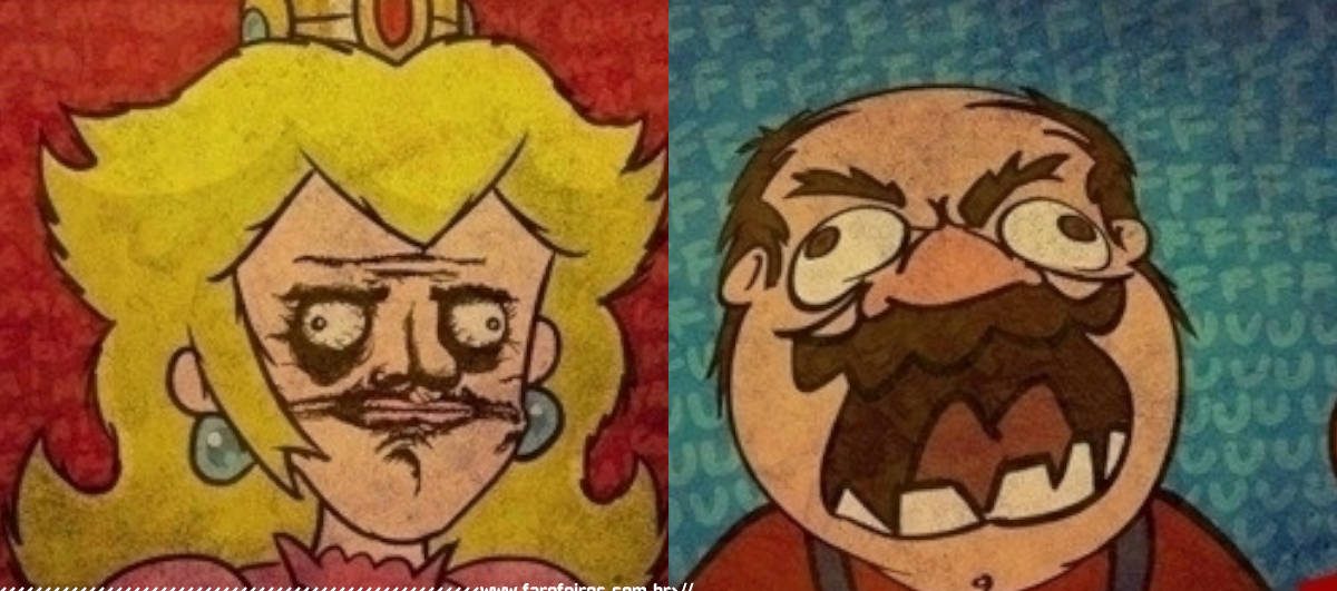 Les memes do Super Mario - Pech Derp - Blog Farofeiros