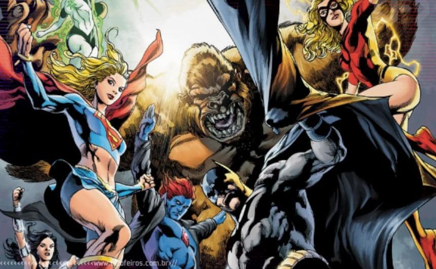 Macaco gigante enfrenta macaco gigante robô de seis braços! Justice League of America #60 - Blog Farofeiros