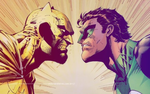Batman Amarelo vs Lanterna Verde - 1 - Blog Farofeiros