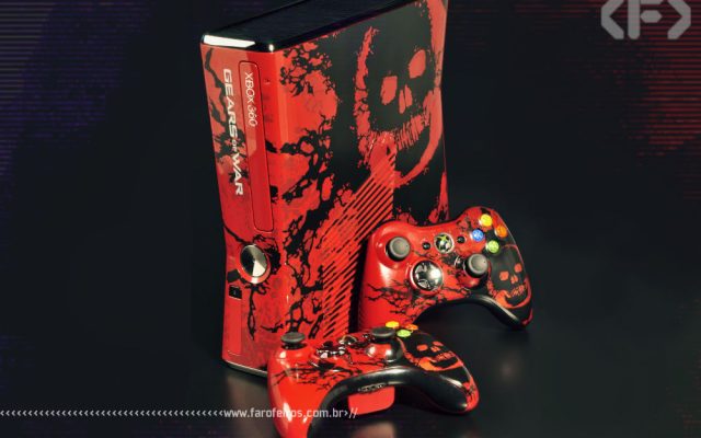 Meu Xbox 360 - Gears of War 3 - Edição Especial - Blog Farofeiros