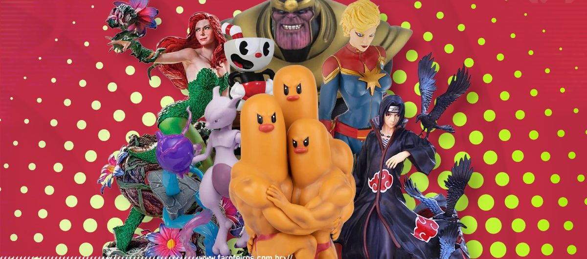 Dicas de estatuetas nerds para Natal - Blog Farofeiros