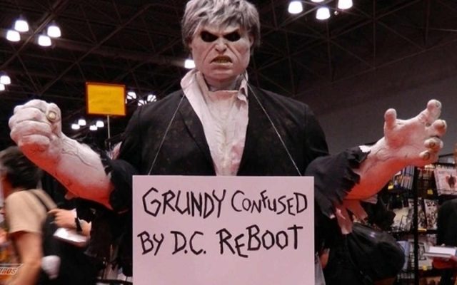 Grundy também não entendeu o reboot da DC