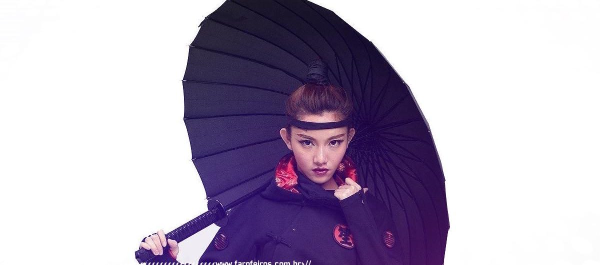 Guarda chuva Ninja - Blog Farofeiros