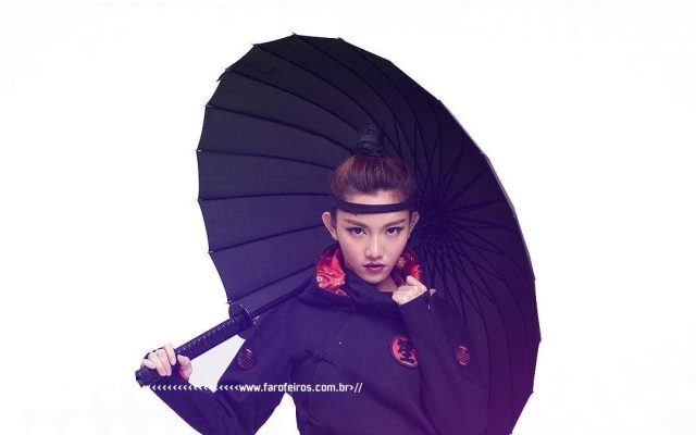 Guarda chuva Ninja - Blog Farofeiros