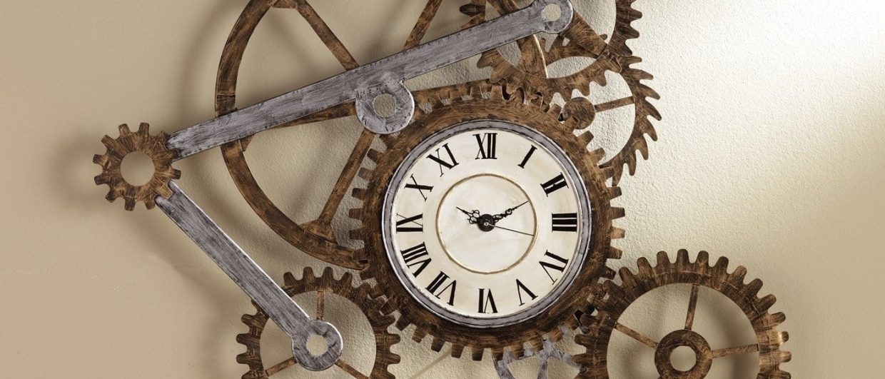Relógio de engrenagens - Relógio Steampunk - Blog Farofeiros