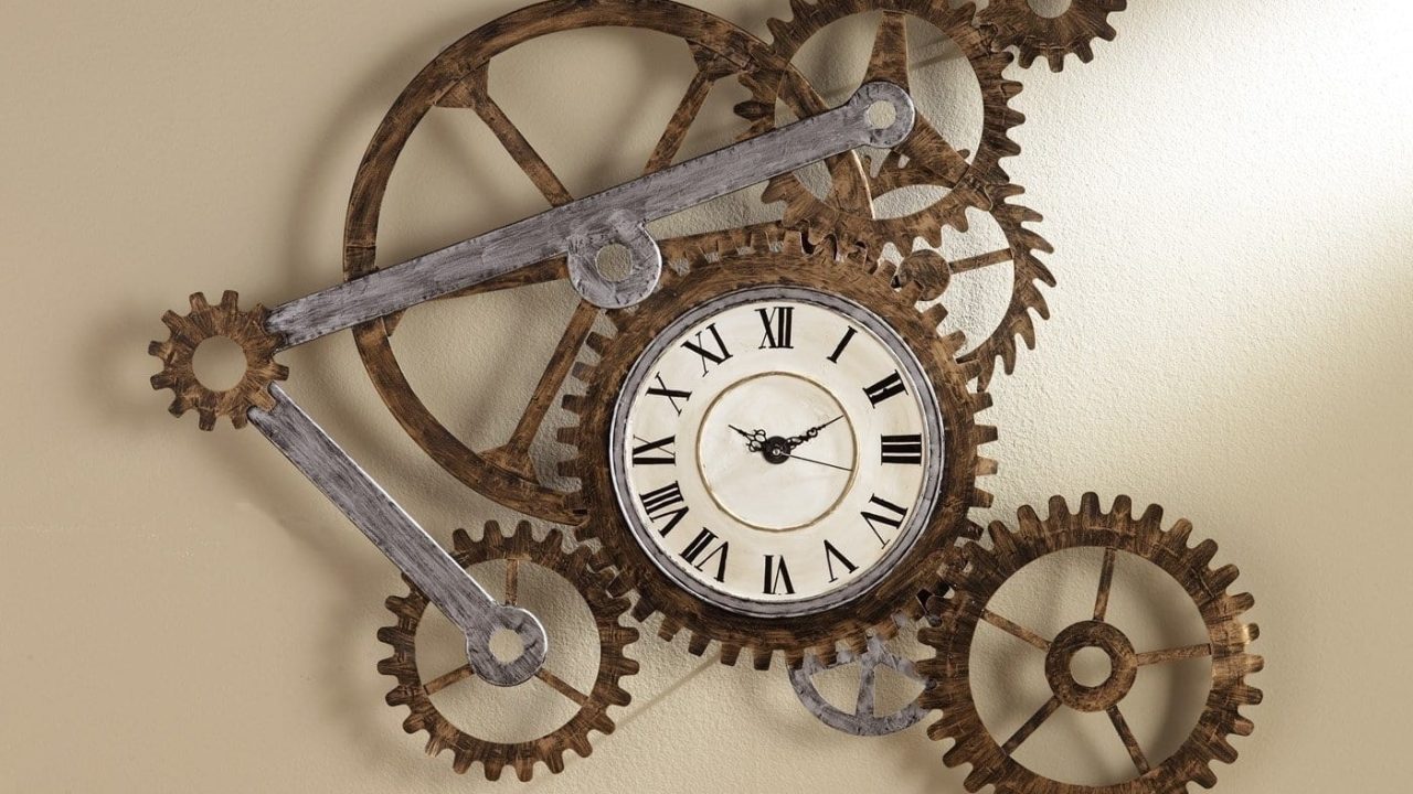 Relógio de engrenagens - Relógio Steampunk - Blog Farofeiros