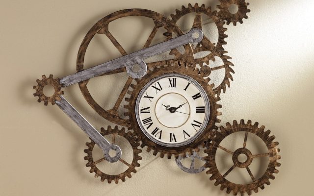 Relógio de engrenagens - Relógio Steampunk - Blog Farofeiros
