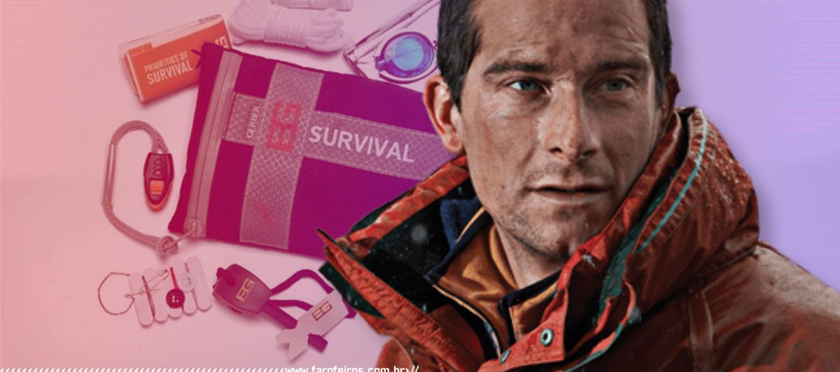Kit de sobrevivência do Bear Grylls - Blog Farofeiros