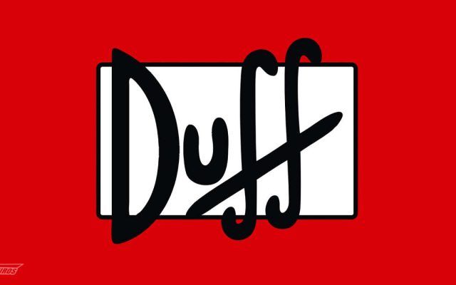 Logo Duff - Os Simpsons - Duff agora no Brasil
