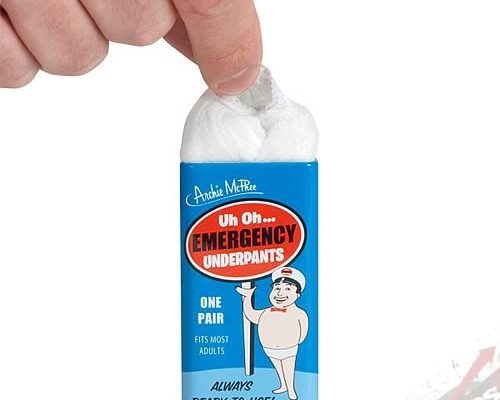 Cueca de emergência - Blog Farofeiros