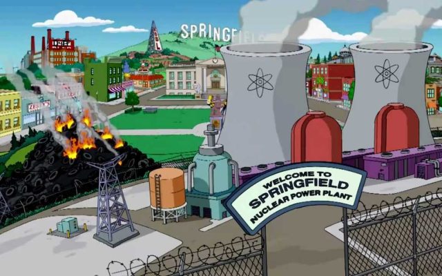 Mapa de Springfield de Os Simpsons