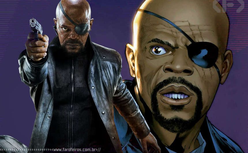 Nick Fury - Supremos - Ultimates - Samuel L Jackson - Blog Farofeiros