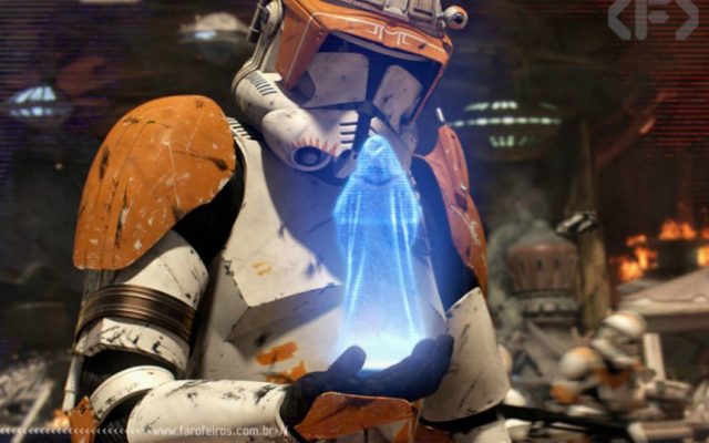 Star Wars - Comandante Cody recebendo a Ordem 66 - Blog Farofeiros