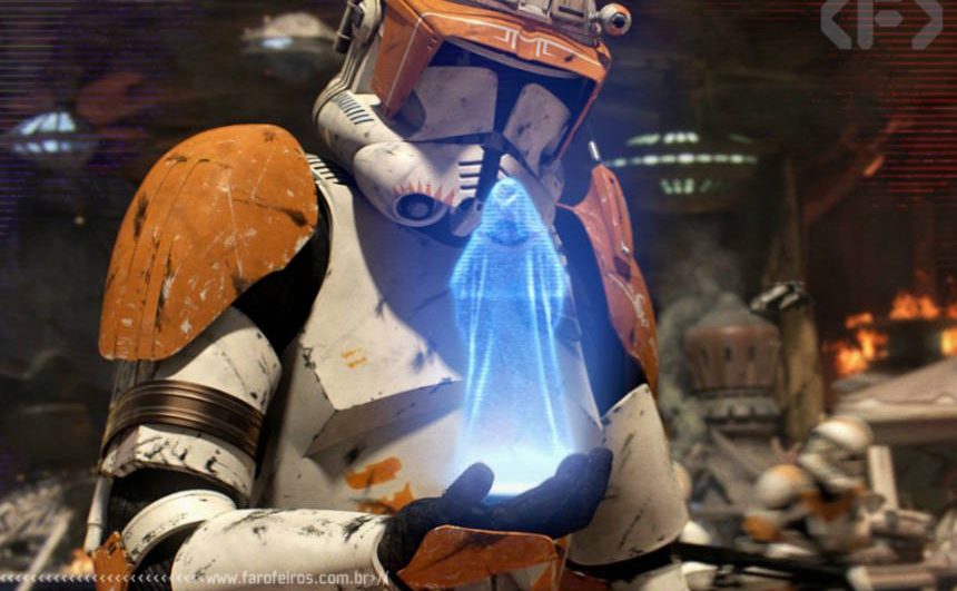 Star Wars - Comandante Cody recebendo a Ordem 66 - Blog Farofeiros