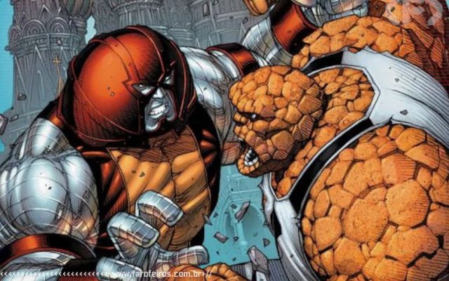 Vingadores Vs X-Men - Colossus vs Coisa - Blog Farofeiros