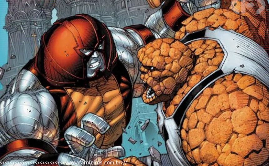 Vingadores Vs X-Men - Colossus vs Coisa - Blog Farofeiros