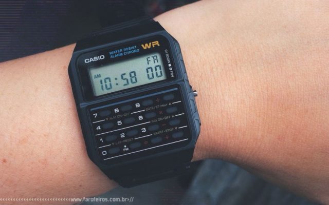 Casio - Relógio - Calculadora - Blog Farofeiros