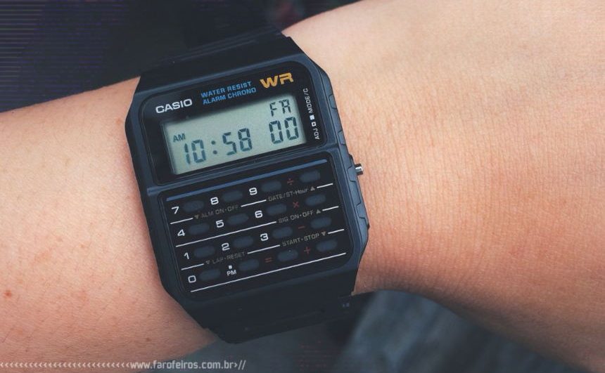 Casio - Relógio - Calculadora - Blog Farofeiros