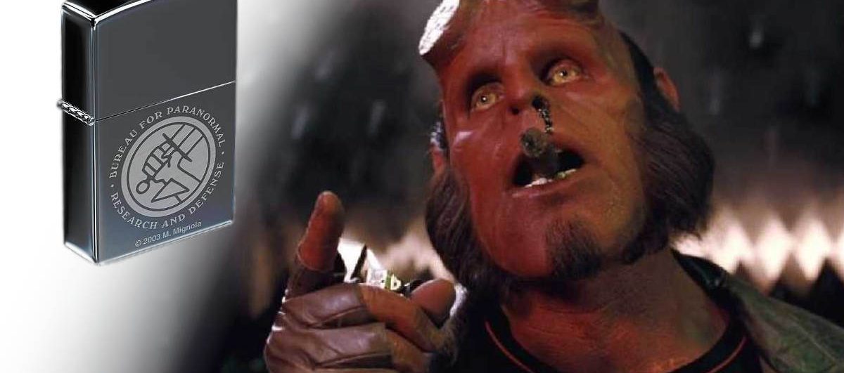 Isqueiro do Hellboy da Zippo
