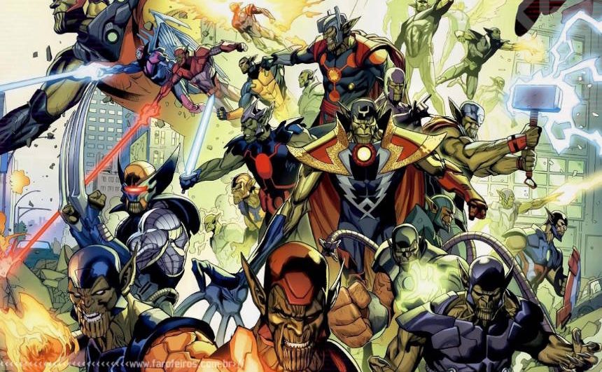 Skrulls - Invasão Secreta - Blog Farofeiros