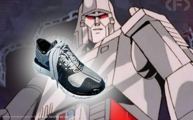 Transformers - Tênis Nike Megatron - Blog Farofeiros