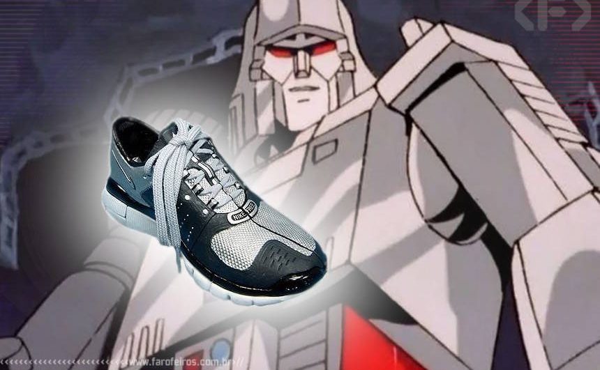 Transformers - Tênis Nike Megatron - Blog Farofeiros