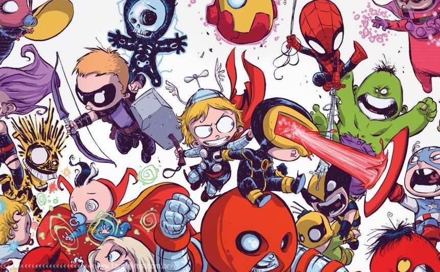 Avengers V. X-Men #1 - Baby Vingadores Vs. X-Babies - Blog Farofeiros