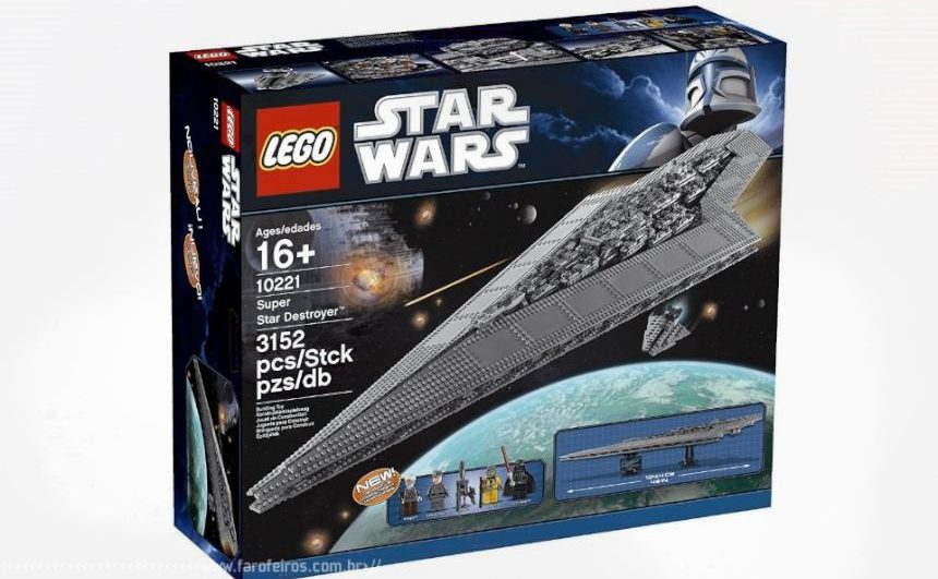 Lego Super Star Destroyer de Star Wars - Blog Farofeiros