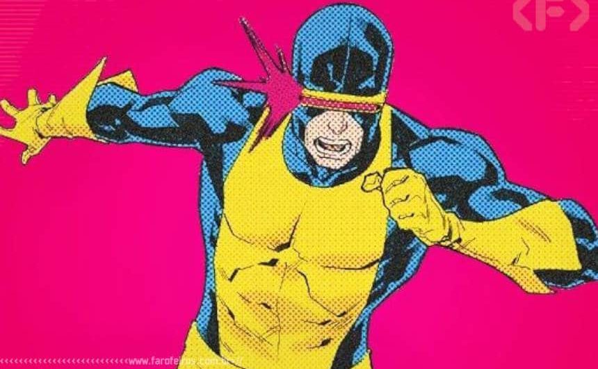 Estátua retrô de Ciclope - X-Men - Blog Farofeiros