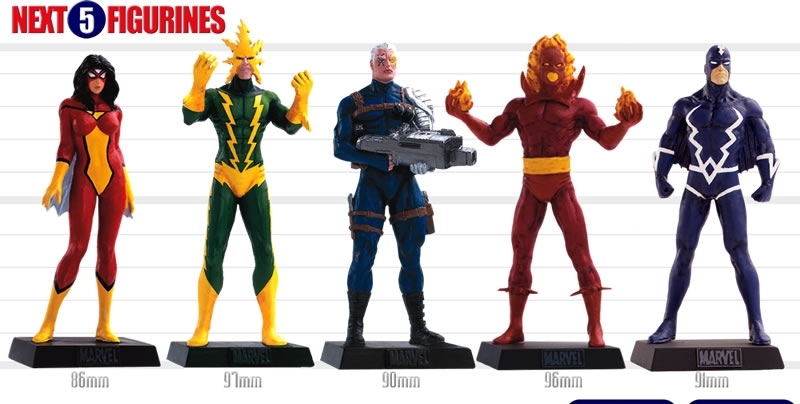 Coleção de Miniaturas Marvel da Eaglemoss - Blog Farofeiros