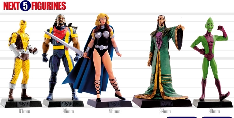 Coleção de Miniaturas Marvel da Eaglemoss - Blog Farofeiros