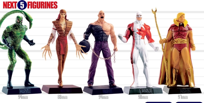 Coleção de Miniaturas Marvel da Eaglemoss - Blog Farofeiros