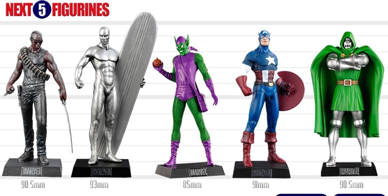 Coleção de Miniaturas Marvel da Eaglemoss - Blog Farofeiros