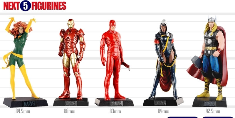 Coleção de Miniaturas Marvel da Eaglemoss - Blog Farofeiros