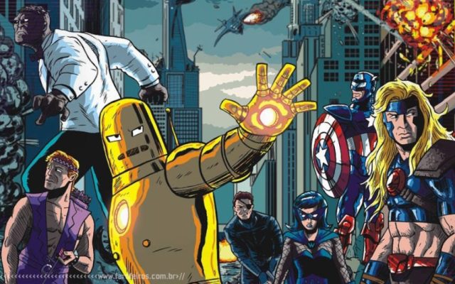 Os Vingadores Remix - Blog Farofeiros