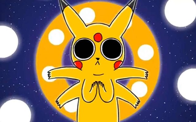 Pikachi viajando no ácido