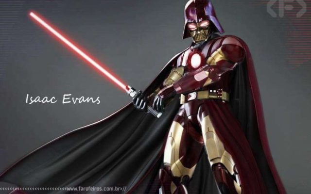Darth Vader - Homem de Ferro - Darth Vader de Ferro - Blog Farofeiros