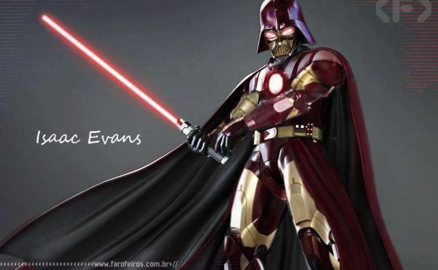 Darth Vader - Homem de Ferro - Darth Vader de Ferro - Blog Farofeiros