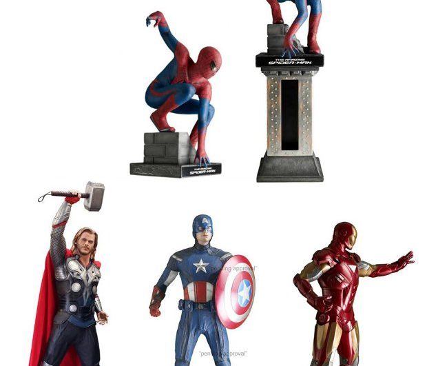 Aparelho de DVD no formato dos heróis Marvel e em tamanho real