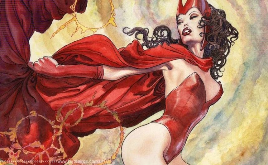 Milo Manara desenha Feiticeira Escarlate - Blog Farofeiros